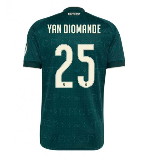 Real Madrid Yan Diomande #25 Venkovní Dres 2026-27 Krátký Rukáv Real Madrid Yan Diomande #25 Venkovní Dres 2026-27 Krátký Rukáv